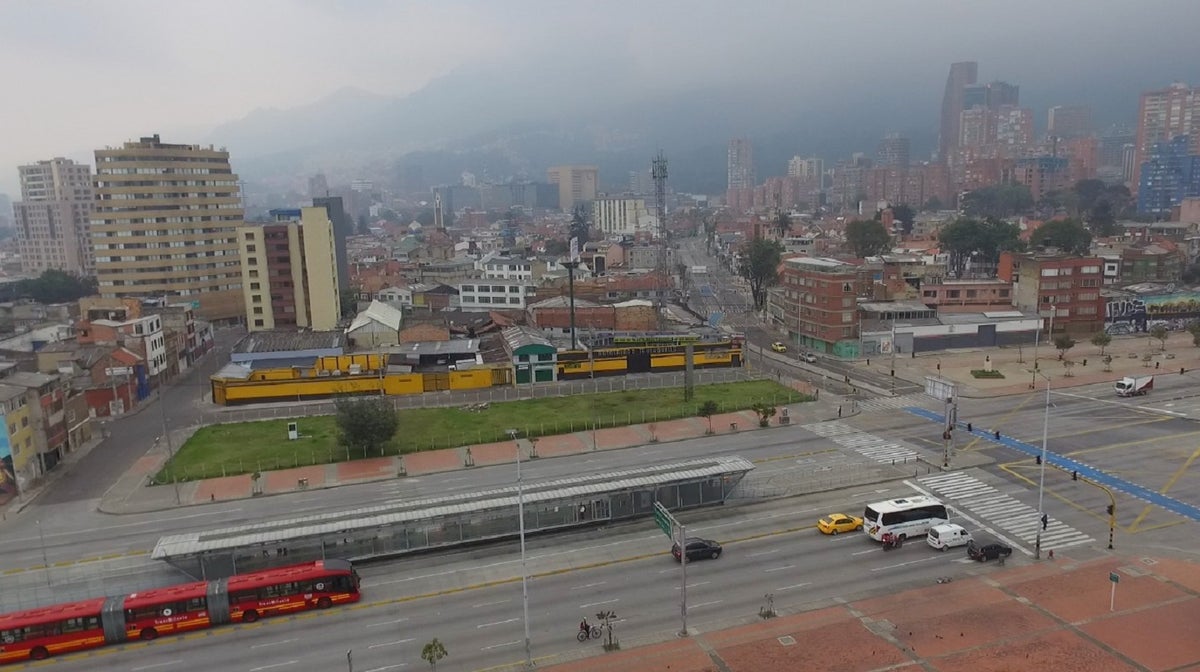 Bogotá amanece desolada