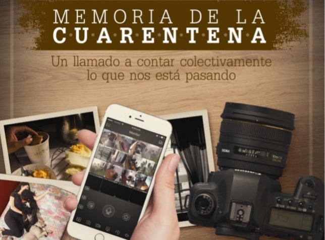 Esta es la pieza publicitaria del concurso de fotografía.