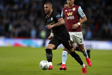 Kyle Walker, jugador del Manchester City