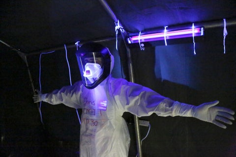 Limpieza con rayos ultravioleta elimina bacterias