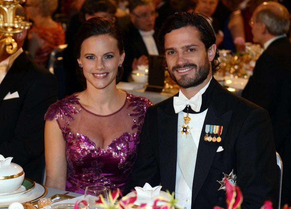 Princesa Sofía y príncipe Carlos Felipe