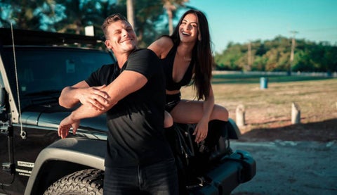 Jessica Cediel y Mack Roesch
