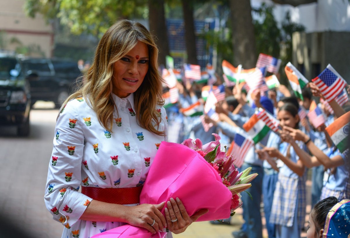Melania Trump, primera dama de Estados Unidos