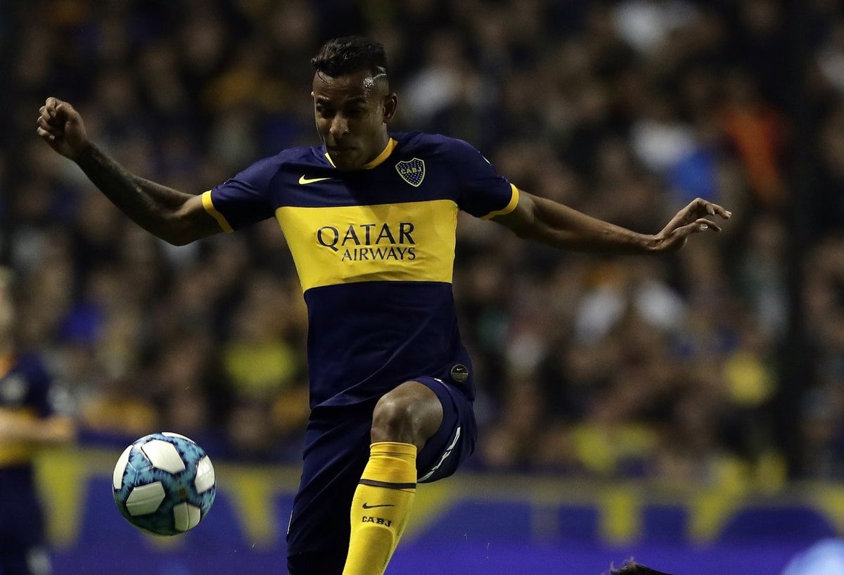 Sebastián Villa, jugador de Boca
