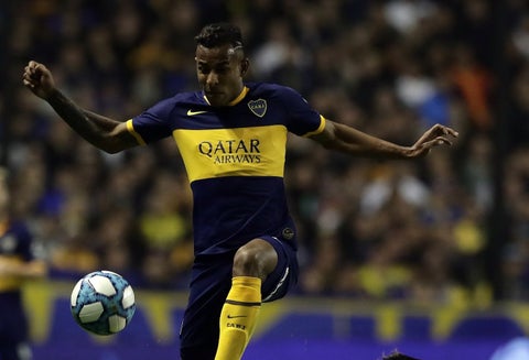 Sebastián Villa, jugador de Boca