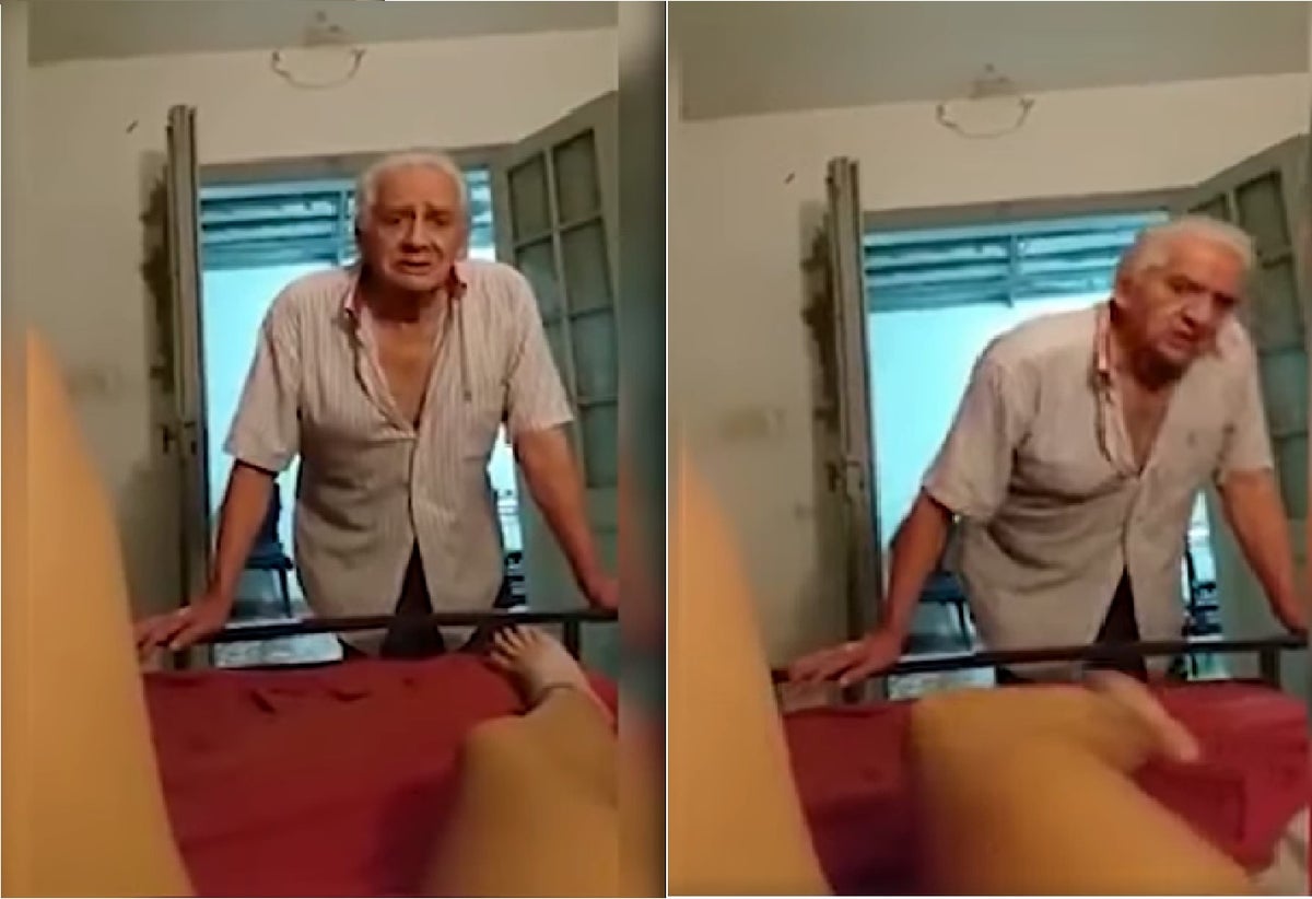 Abuelo acosador