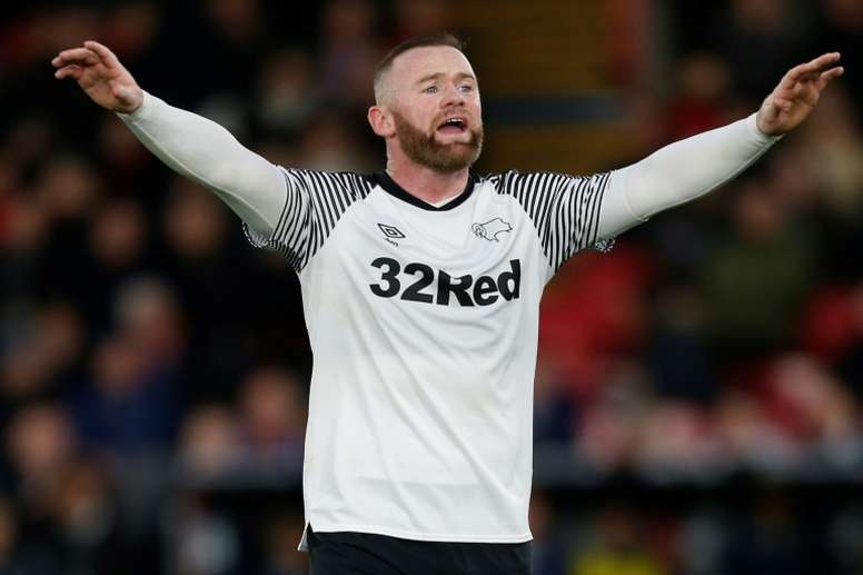 Rooney, jugador del Derby County