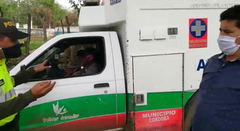 Impiden el ingreso a Magangué de una van con pasajeros procedentes de Bogotá