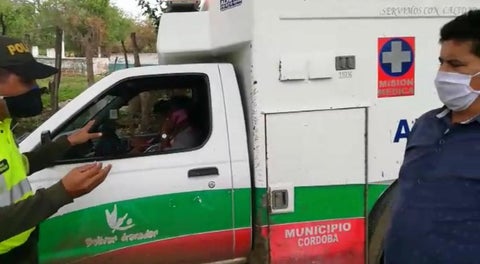 Impiden el ingreso a Magangué de una van con pasajeros procedentes de Bogotá