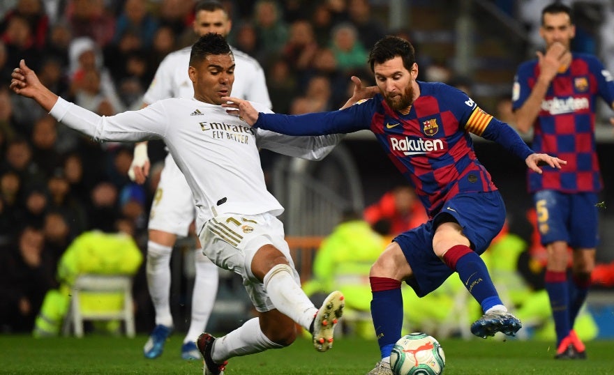 Clásico Real Madrid vs Barcelona