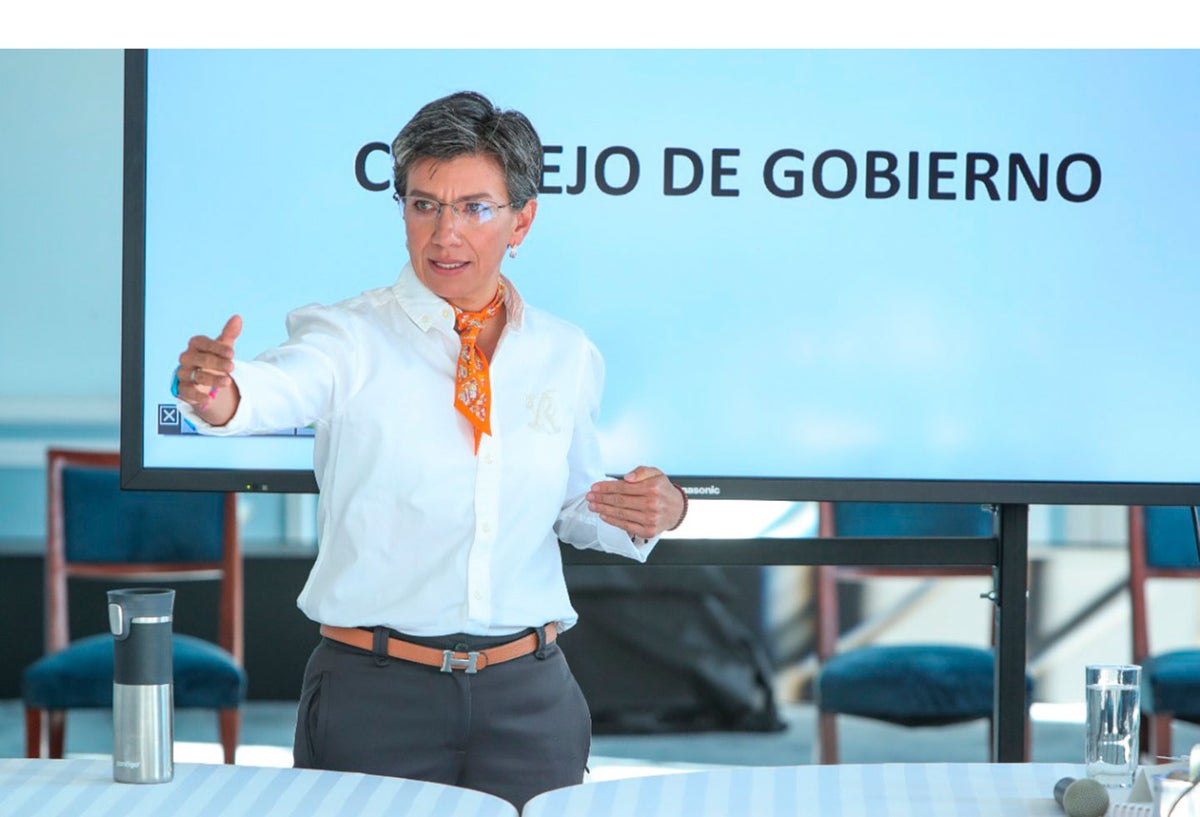 Claudia López, alcaldesa de Bogotá