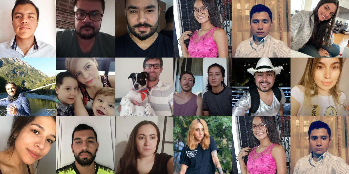 Colombiano varados en Argentina