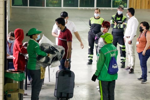 Controles para evitar la expansión del coronavirus en Medellín