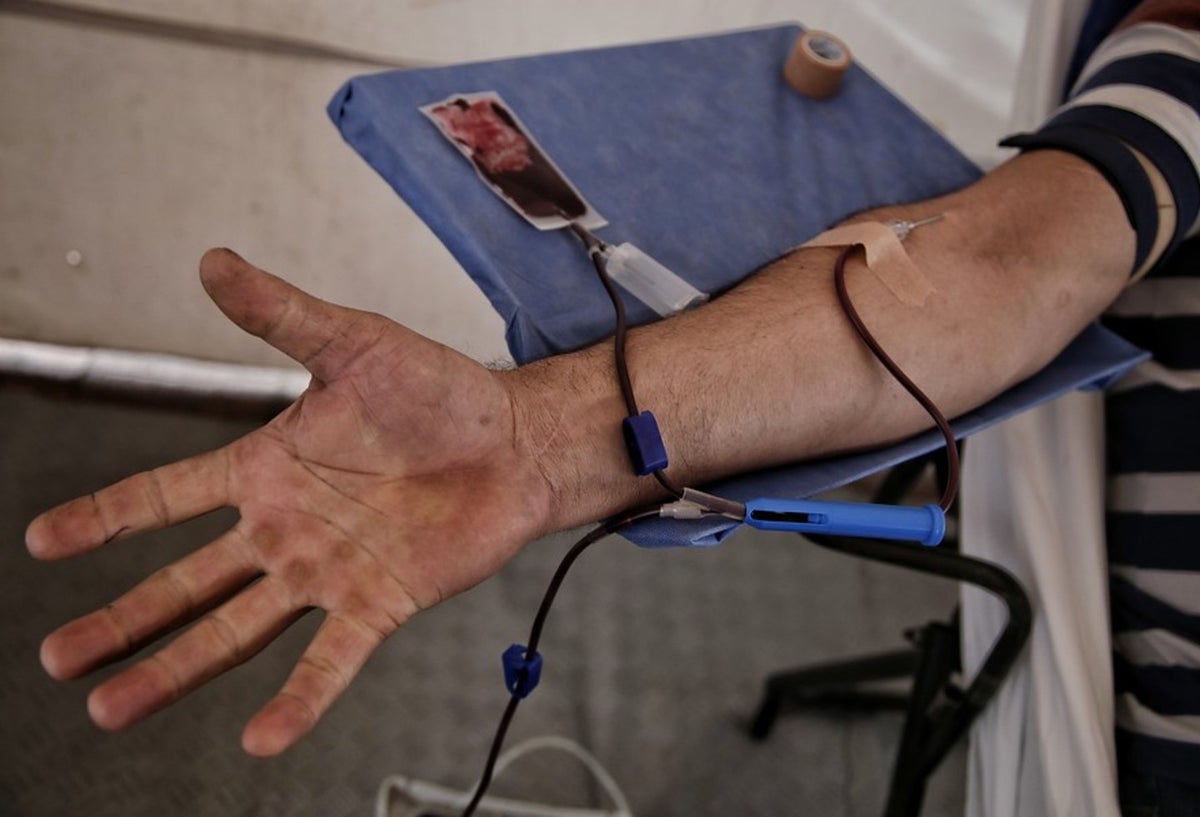 Donación de sangre