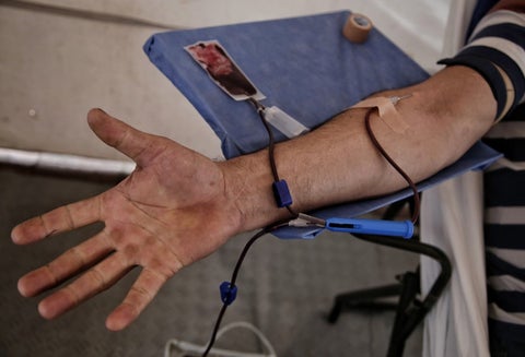 Donación de sangre