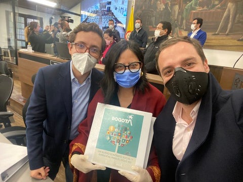 El secretario de Gobierno de Bogotá, Luis Ernesto Gómez, radicó el Plan de Desarrollo