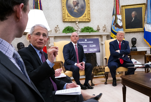 Anthony Fauci, epidemiólogo y asesor del presidente Donald Trump