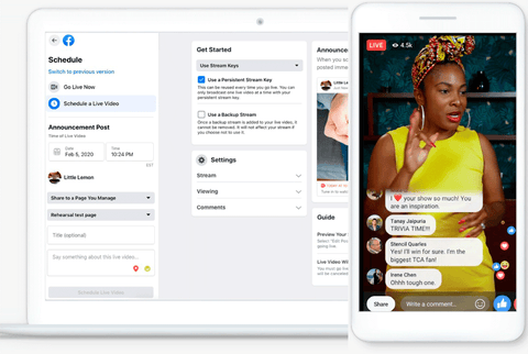 Facebook Live tendrá nuevas opciones