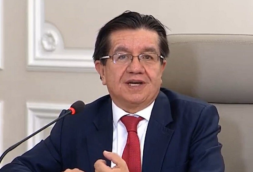 Fernando Ruiz Gómez, ministro de Salud