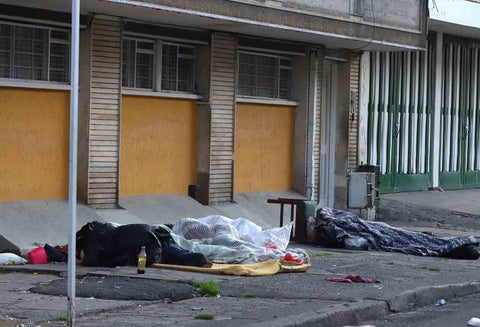 La triste realidad de los habitantes de calle en medio de la cuarentena