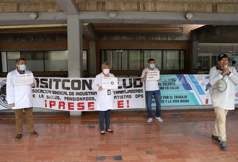 El propósito fue reclamar por mejor condiciones laborales.