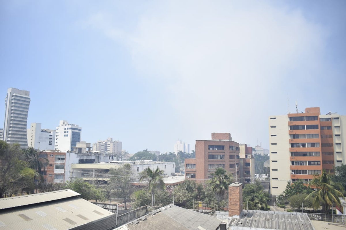 Afectaciones en Barranquilla por la humareda