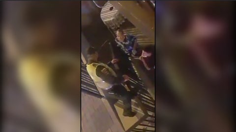 El regaño fue para los indisciplinados que estaban violando la cuarentena en el barrio Caicedo.