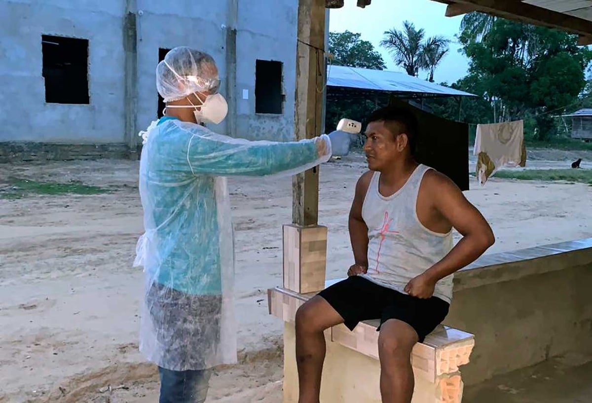 Indígenas de Amazonía y el coronavirus