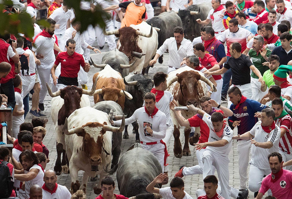 La fiestas de los Sanfermines