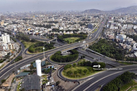 Lima, Perú, en cuarentena
