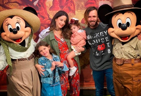 Maleja Restrepo y su familia