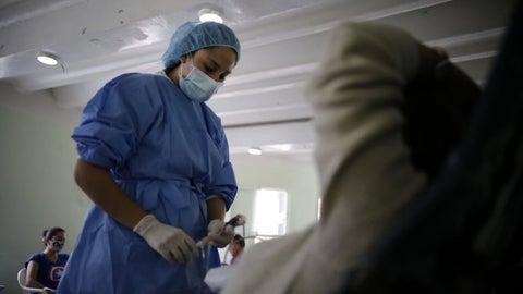 Paciente con coronavirus