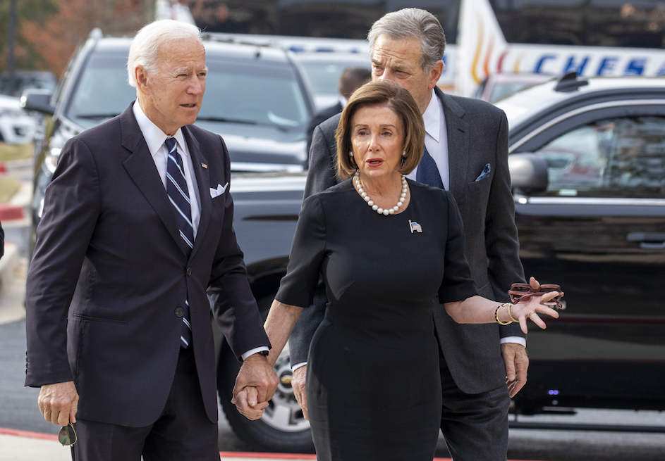 Joe Biden y Nancy Pelosi