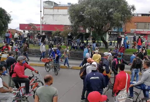 Protestas en Suba