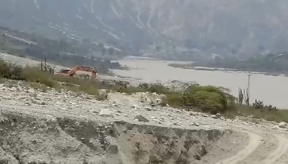 En la parte alta del río Chicamocha no ha parado de llover.
