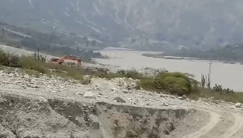 En la parte alta del río Chicamocha no ha parado de llover.