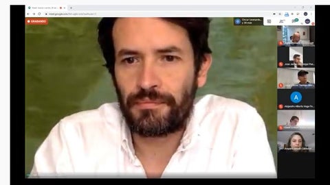 Sesión virtual de la cámara de representantes