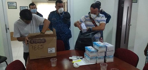 El Inpec entregó tapabocas en la cárcel de Villavicencio