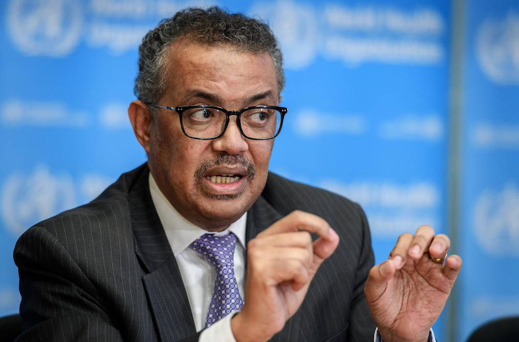 Tedros Adhanom, director de la OMS
