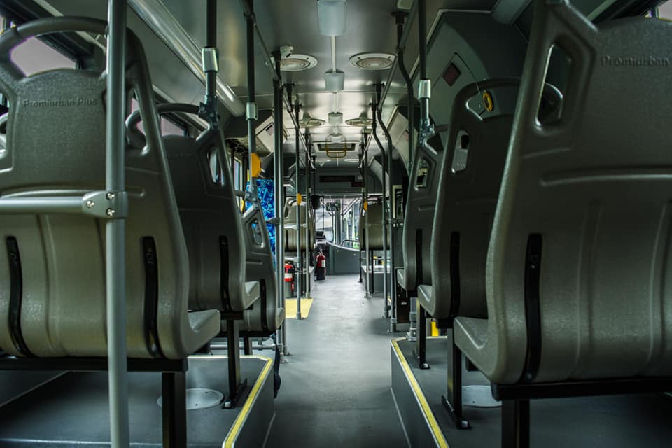 Transporte público en Medellín.