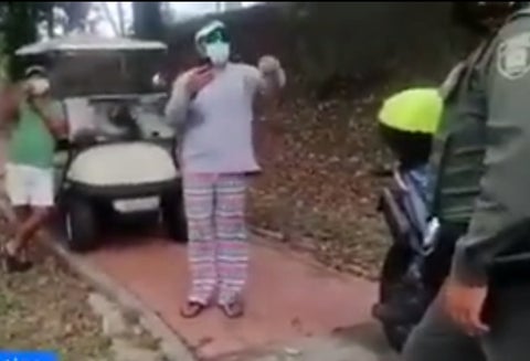 Usted no sabe quién soy yo en versión cuarentena