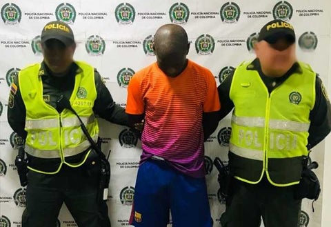 Captura de joven que mordió a un policía en Chocó.