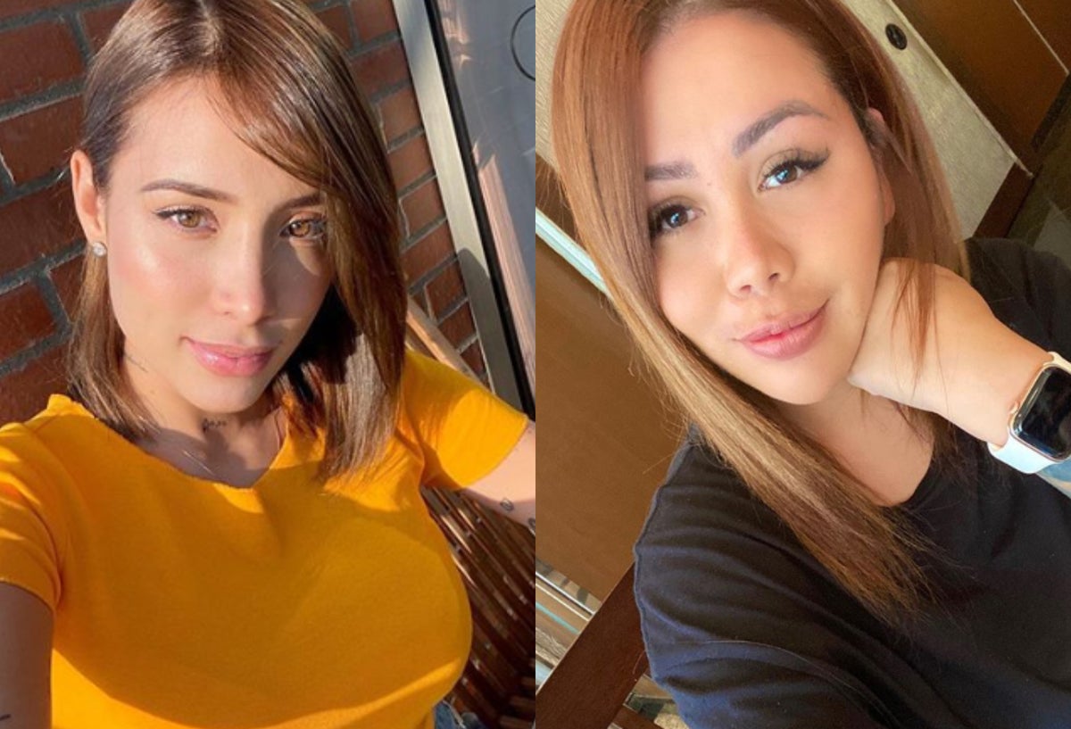 Yina Calderón y Luisa Fernanda W