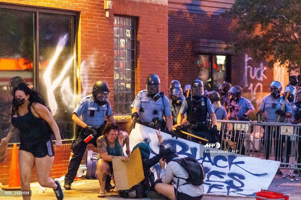 Protestas en Minneapolis