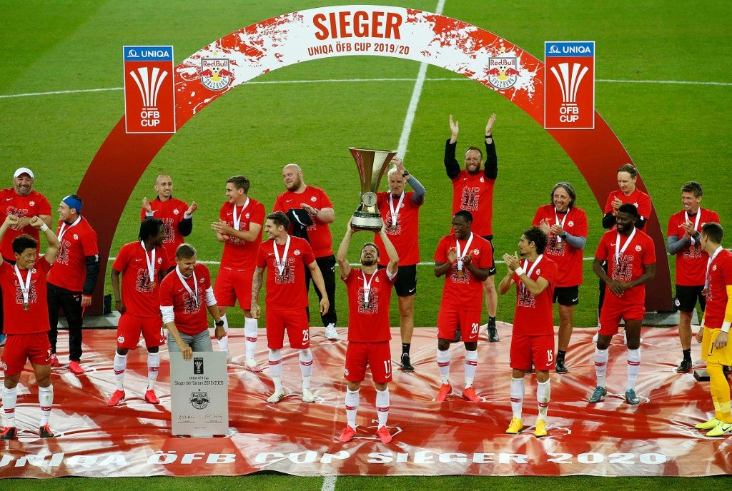 Salzburgo campeón copa de Austria en 2020