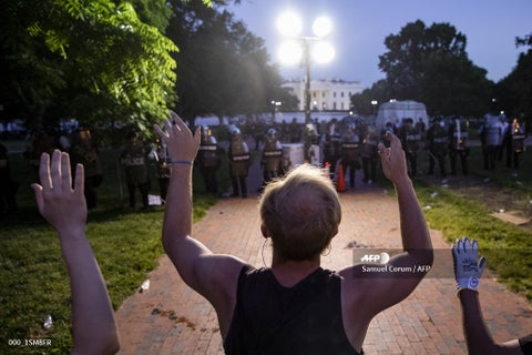 Protestas en Washington