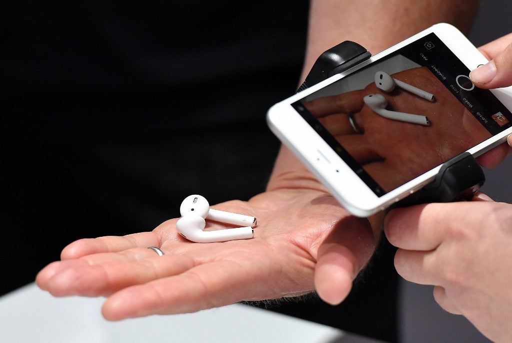 Audífonos Airpods de Apple