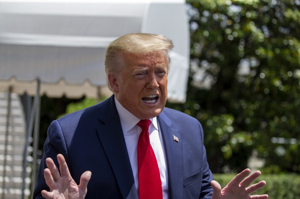 Donald Trump, Estados Unidos
