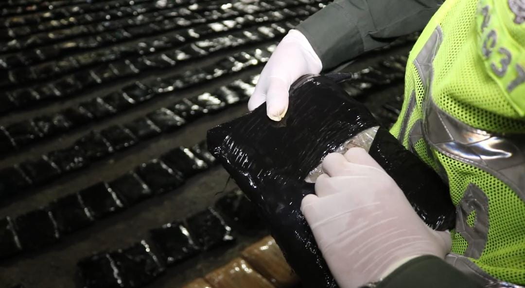 Incautación de droga