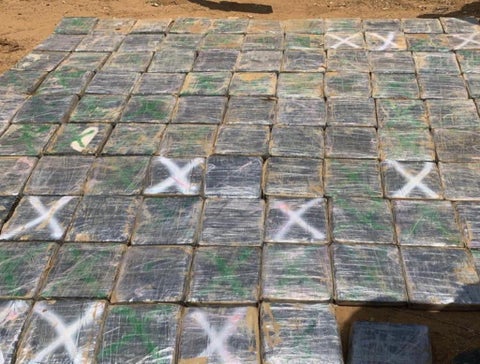 Fueron 2,4 kilogramos de cocaína incautados